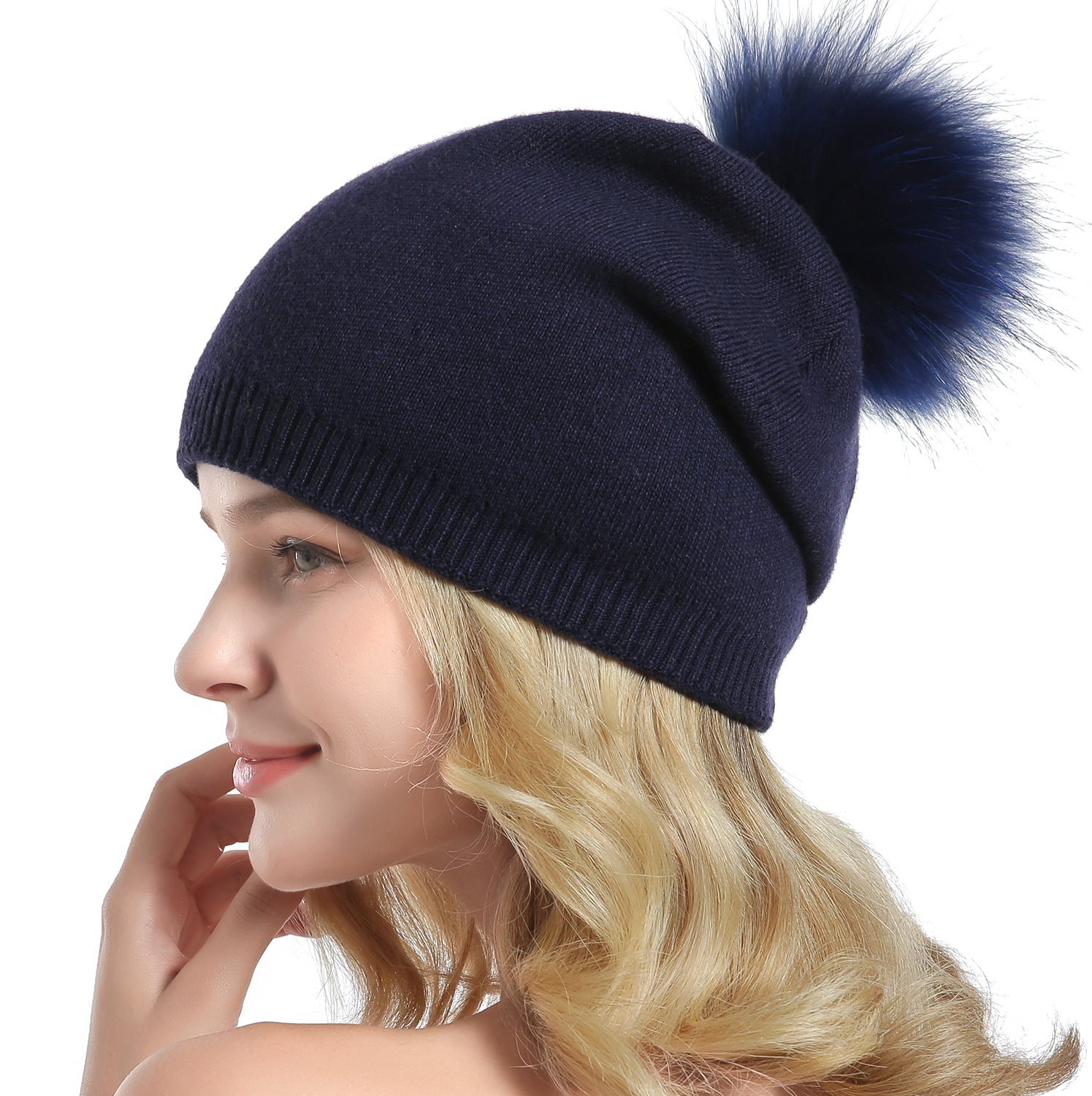 Fur Pompom Hats 1154958627338