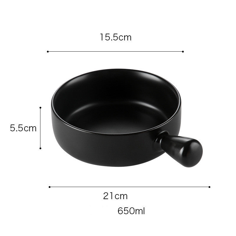 Special ceramic plate for oven with handle 11581057756158
