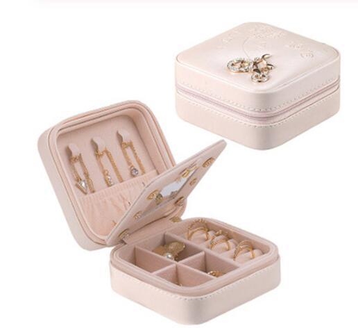 Jewelry Box Travel Cosmetic Storage Box 1158870186997