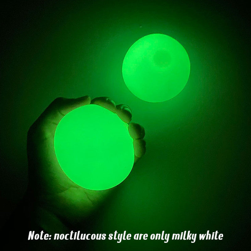 Stick Wall Ball Stress Relief Toys Sticky Squash Ball 1159123279756