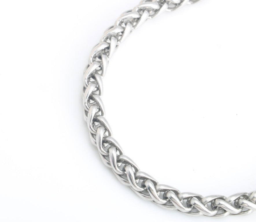 Men Stainless Steel Rope Snake Box Cuban Link Chain 11600007078015