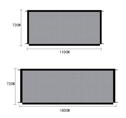 Pet Protection Fence Nylon Foldable Dog Isolation 1161365277858