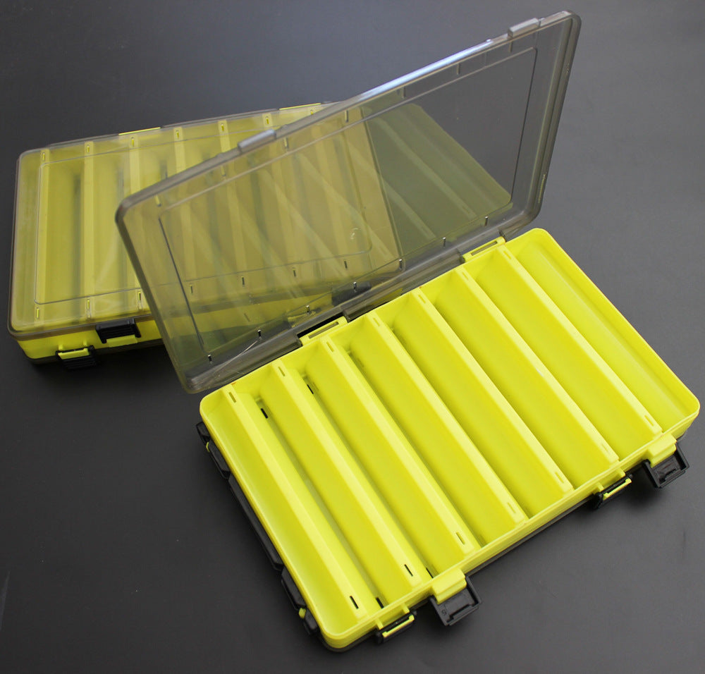Double-sided double-layer lure box fishing tackle box 11629492556282