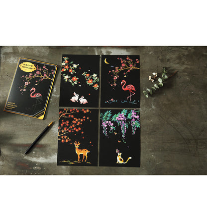 Scratch painting set creative birthday gift 1164244080134