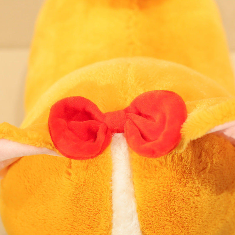 Peach Heart Butt Corgi Doll Corgi Dog Plush Toy 1165431435784