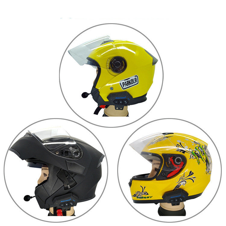 Mobile Bluetooth Motorcycle Helmet Headset 1165719456199