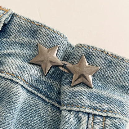 Five-pointed Star Belt Buckle Pants Waist Of Trousers Tightening Artifact 1166215f 0e24 4132 ba1b 4074c89a7aaf