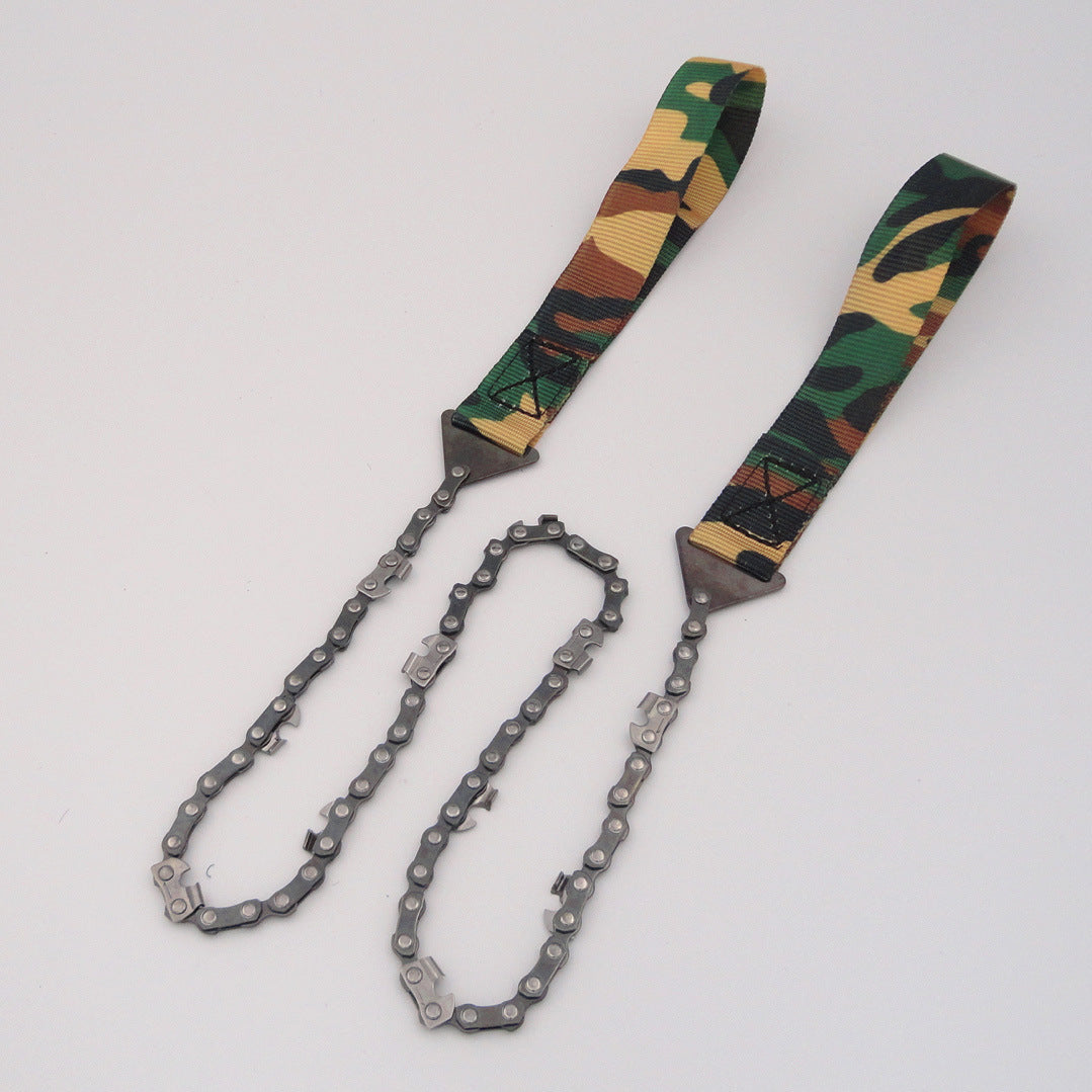 24 inch portable hand chain saw outdoor survival hand saw garden garden hand saw outdoor wire saw - HD Wireless Product #16