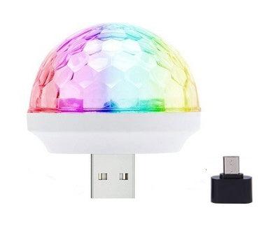 Light Stage Effect USB 5V Disco Ball DJ Party Holiday Lighting Christmas Projector 1167512129601
