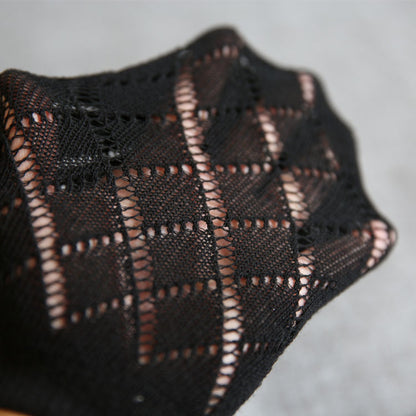 Japanese lattice mesh thigh socks 11682573621966