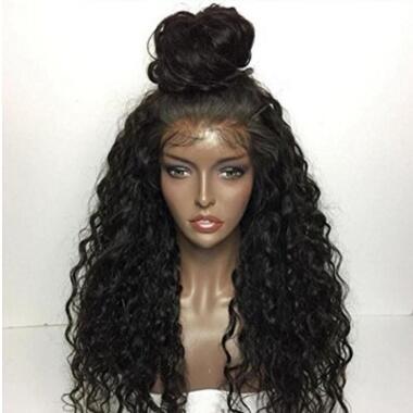 New product explosion European and American fashion wig ladies front lace chemical fiber wig set 1168396430542250