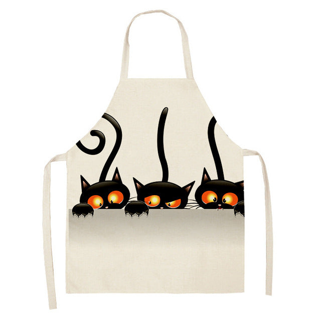 Cute Cartoon Cat In Apron 116ceb85 e5b6 4151 b802 806006ab4ca9