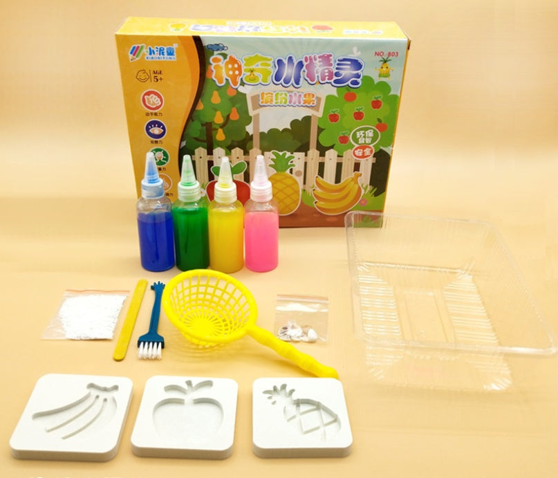 Children's Ocean Water Baby Crystal Mud DIY Water Elf Toy Set 1170175174085