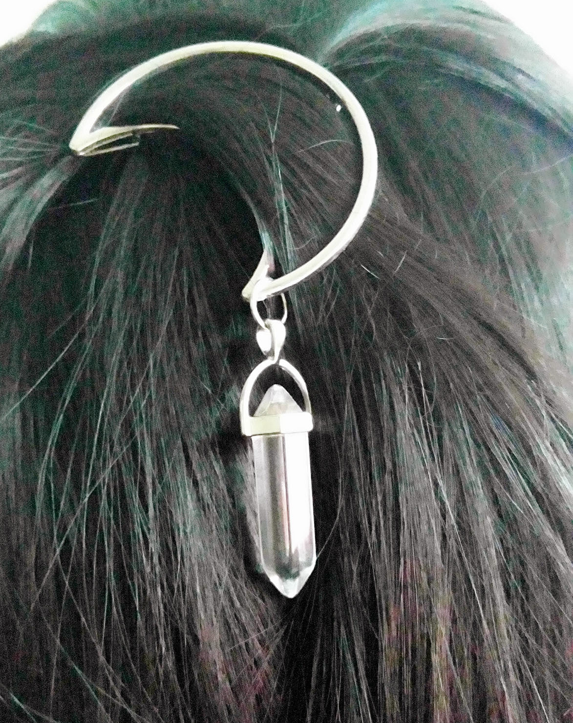Moon hexagonal hairpin 11710146164271