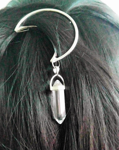 Moon hexagonal hairpin 11710146164271