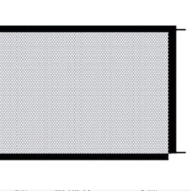 Pet Protection Fence Nylon Foldable Dog Isolation 1175052443437