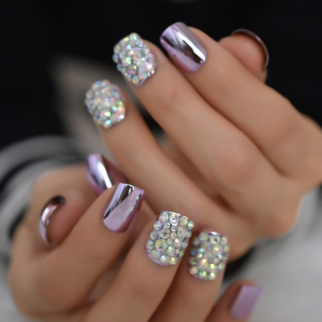 Metal false nails for women 117650451402635