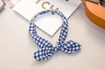Big bow tie bunny ears headband 1177706418287