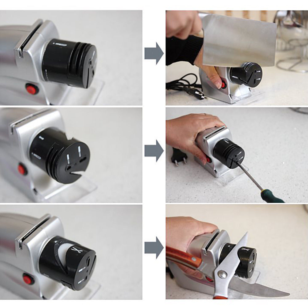 Multifunctional electric knife sharpener 1177941534439