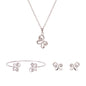 Three-piece Set Of New Butterfly Diamond Jewelry 117fd9f5 b17f 4072 bd70 1f11e9462805