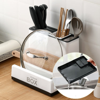 Tableware Storage Holders Kitchen Knife Plastic Storages Racks For Kitchen Convenience Cabinet Kitchen Gadgets 117ffa42 6892 