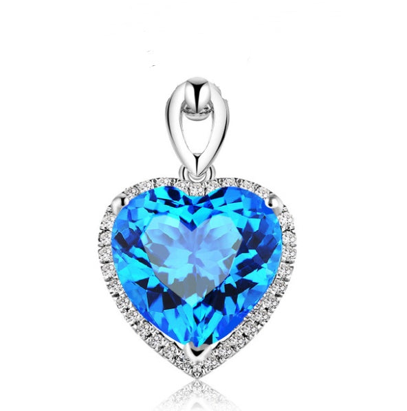Sapphire Heart Pendant 1180624101185