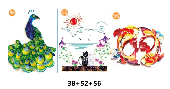 DIY Paper Craft Quill Art Kit 1181776354717
