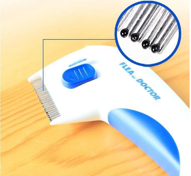 Pet lice remover flea device electric pet comb 1182386992277