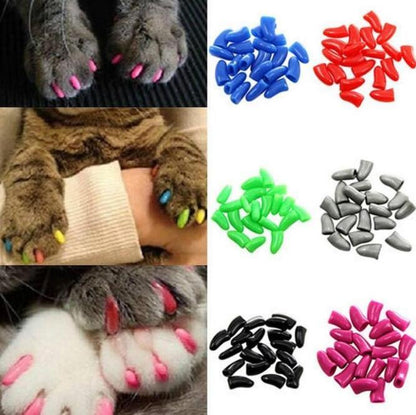 Pet Nail Covers  20 Pieces 1185178178644