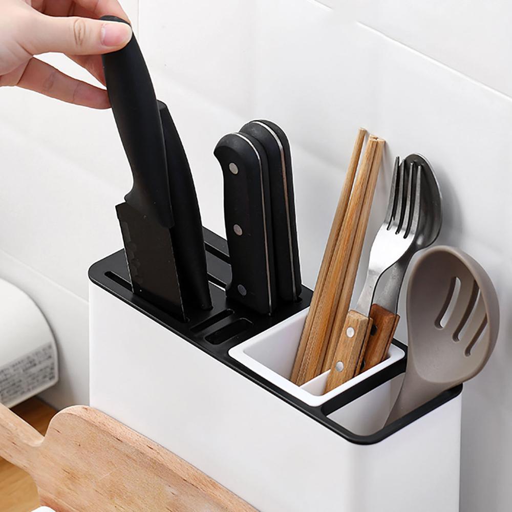 Tableware Storage Holders Kitchen Knife Plastic Storages Racks For Kitchen Convenience Cabinet Kitchen Gadgets 11861659315880