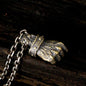 Sterling Silver Brass Vintage Skull Necklace 1188f632 7b79 4cdc 8008 70f5bf76bd62