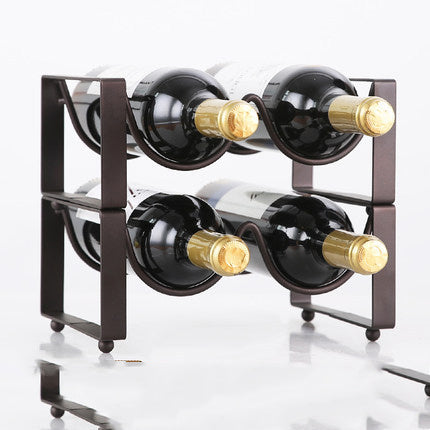 Stackable Wine Bracket Ornaments Wine Bottle Rack Wine Cabinet Wine Display Shelf Fashion 1190ec7b a559 4264 9470 b0353f4be95