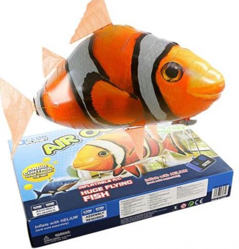 Remote control flying fish inflatable shark clown fish balloon 1191203395564