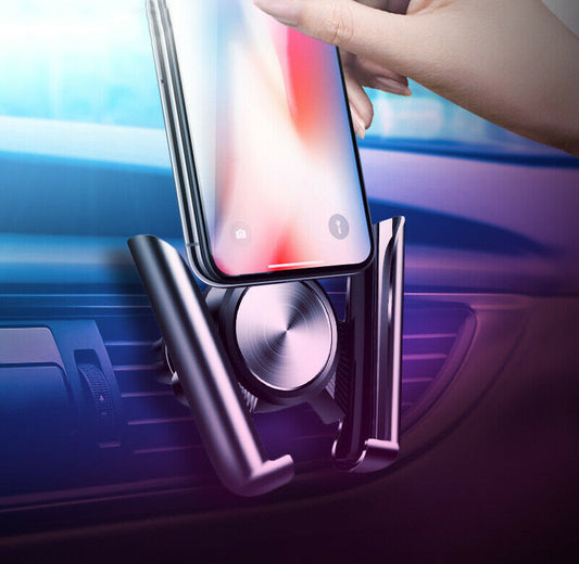 Car bracket for mobile telephone Air vent mount Cradle Universal Car Phone Holder - 图片 1