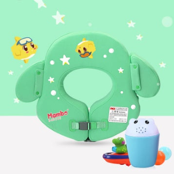 Children's Free Inflatable Lying Ring Anti-turning Swimming Ring 119390198143