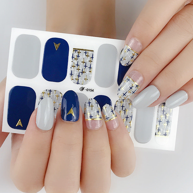 Imitation Nail Art Stickers 3D Hot Nail Stickers 11962867008614