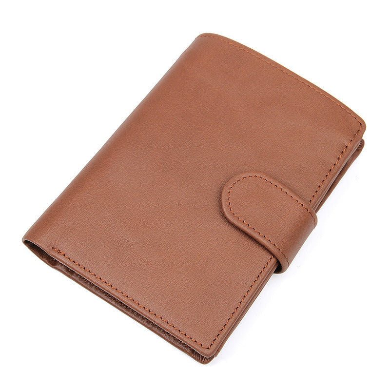 J.M.D leather wallet multi Card Leather Men's Wallet Purse RFID scan 8129 anti foreign trade 119867849897