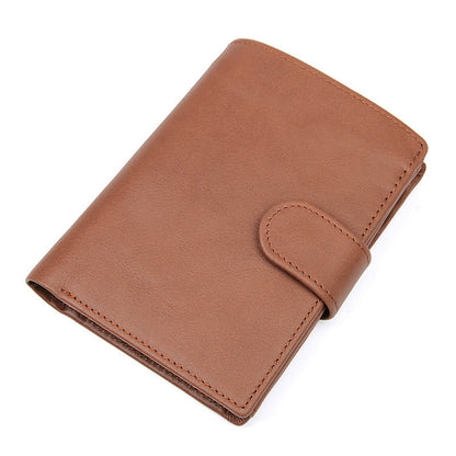 J.M.D leather wallet multi Card Leather Men's Wallet Purse RFID scan 8129 anti foreign trade 119867849897