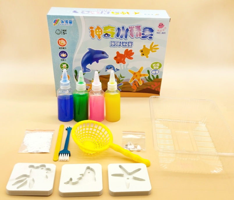 Children's Ocean Water Baby Crystal Mud DIY Water Elf Toy Set 1199120100586