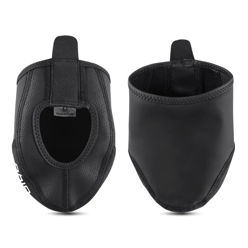 Windproof And Warm Mountain Bike Road Bike Self-Locking Riding Shoe Tip Cover 1199341613397