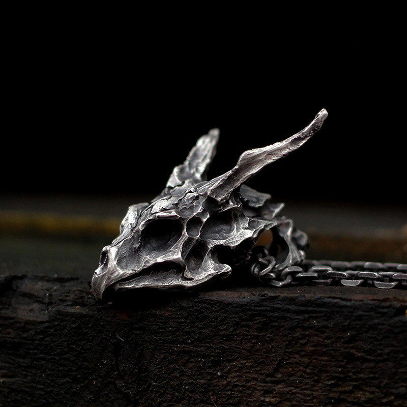 Sterling Silver Brass Demon Dragon Pendant 11c77bd0 55f4 4001 a721 66a192d8a728