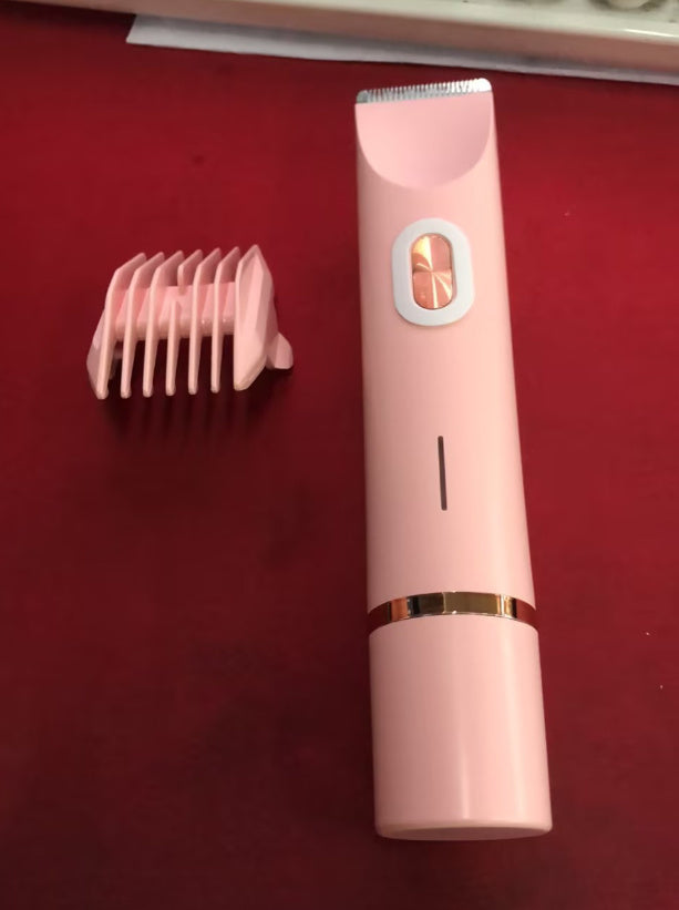 2 In 1 Hair Remover Women's Double Head Shaver Private Pubic Hair Trimmer Electric Razor Wet Dry Electric Body Hair - HD Wireless Product #9