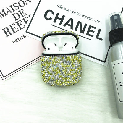 Compatible with Apple, Headphone rhinestone case 1200634813570