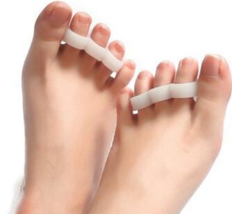 Silicone Gel Hammer Toe Pressure System Middle Toe Corrector 2pcs 12009212627328
