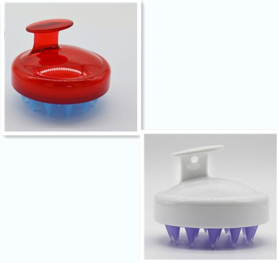Silicone Shampoo Brush Massage Scalp Hair Brush 1202488938839