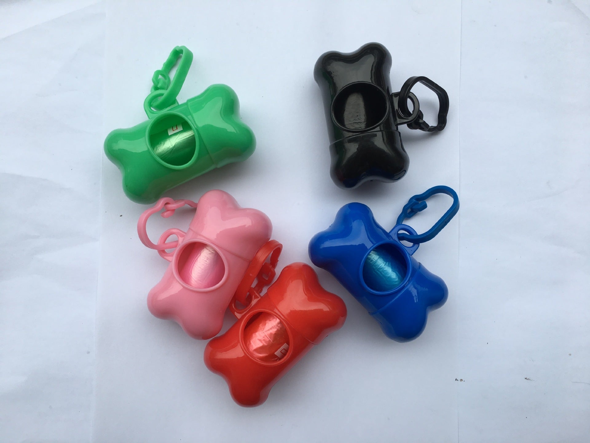 Pet bone type garbage bag dispenser 1209455792532