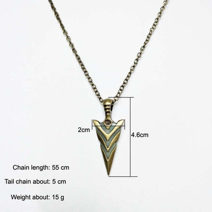 Luminous Arrow Necklace Vintage Light-emitting Pendant 120b1eb2 4717 4516 a67a 51fd51408789