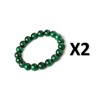 Natural malachite bracelet 1211985671716
