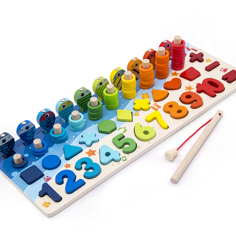 Children 3D Alphabet Number Puzzle Baby Colorful Geometric Digital Letter Educational Toy 1216442010385