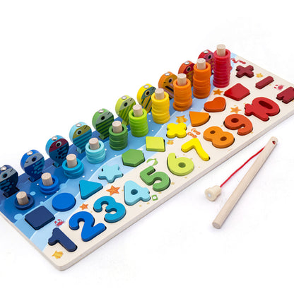 Children 3D Alphabet Number Puzzle Baby Colorful Geometric Digital Letter Educational Toy 1216442010385